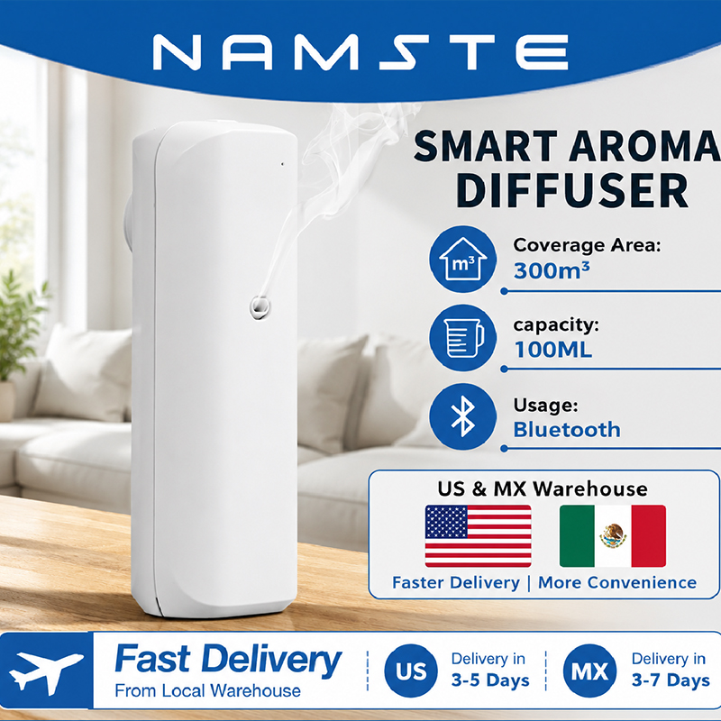 Home Fragrance Products - NAMSTE Aromatic Oil Diffuser Bluetooth Fragrance