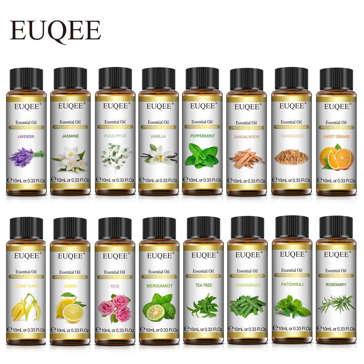 Home Fragrance Eucalyptus - EUQEE 10ml Natural Plant Essential Oil