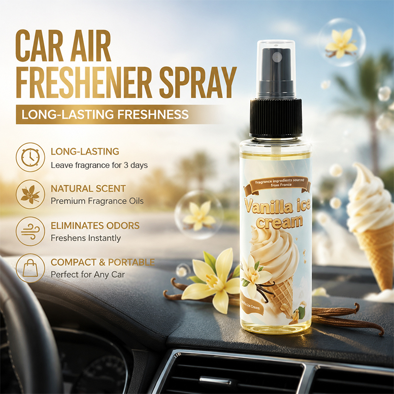 Home Fragrance Vanilla - 1pcs Vanilla Premium Car Air Freshener,