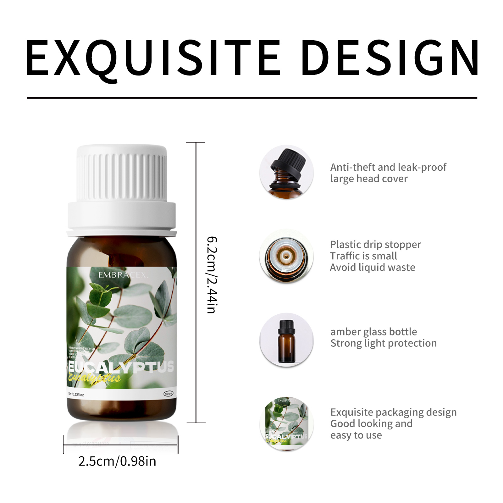 10ml Pure Eucalyptus Essential - Home Fragrance Eucalyptus 评论和价格