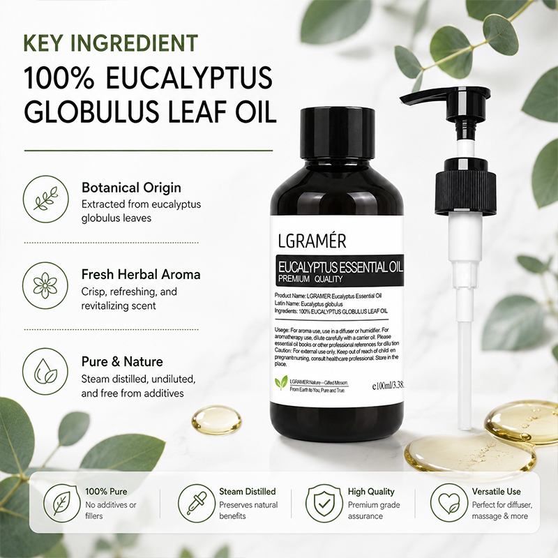 Natural Eucalyptus Essential O - Home Fragrance Eucalyptus 评论和价格