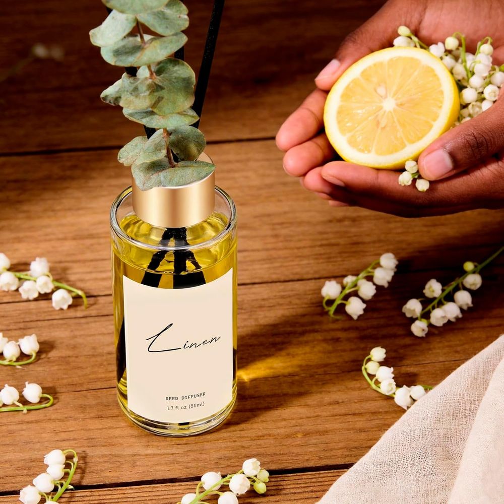 Set of 3 Eucalyptus, Linen & O - Home Fragrance Eucalyptus 评论和价格