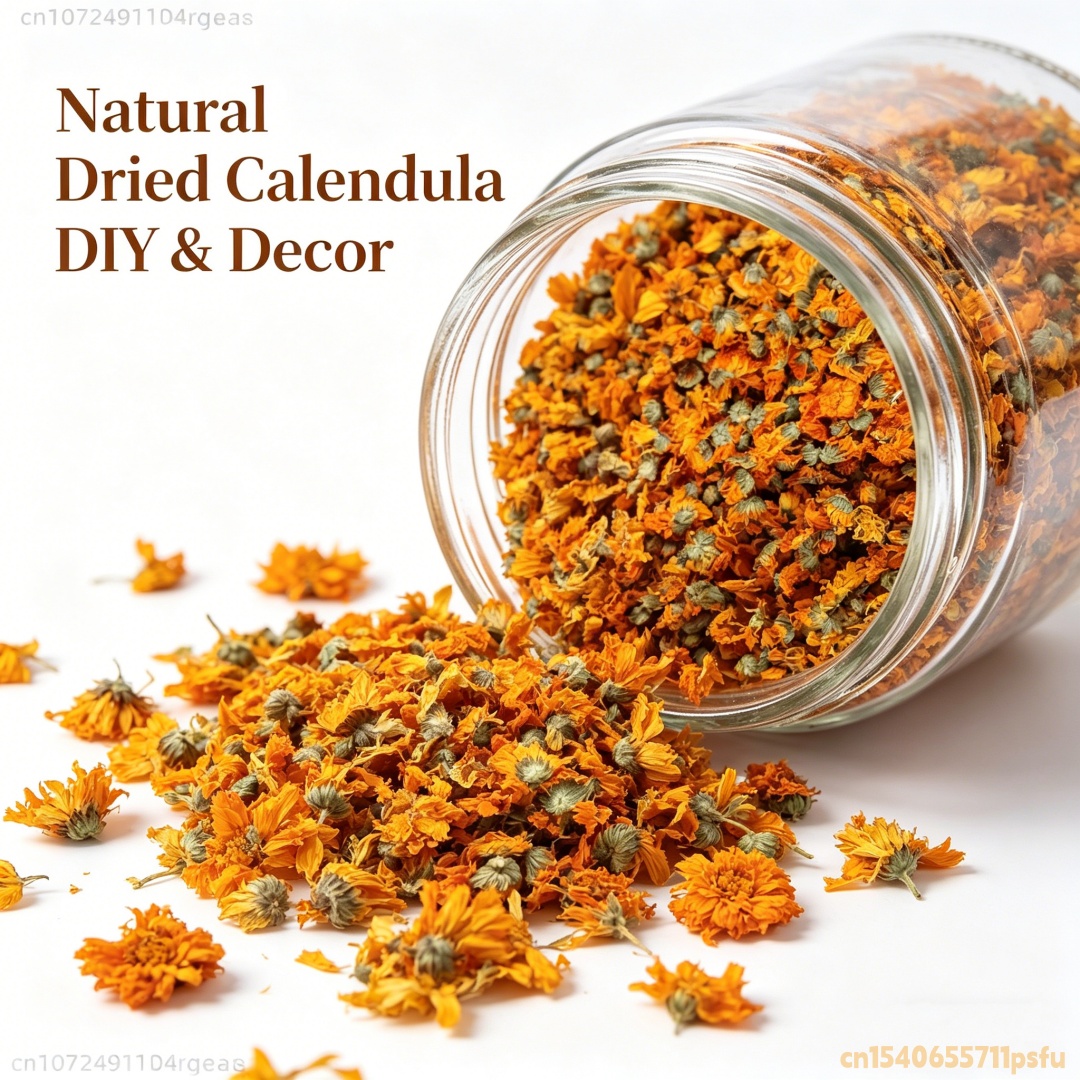 Dried Calendula Petals Yellow  - Home Fragrance Candles 评论和价格