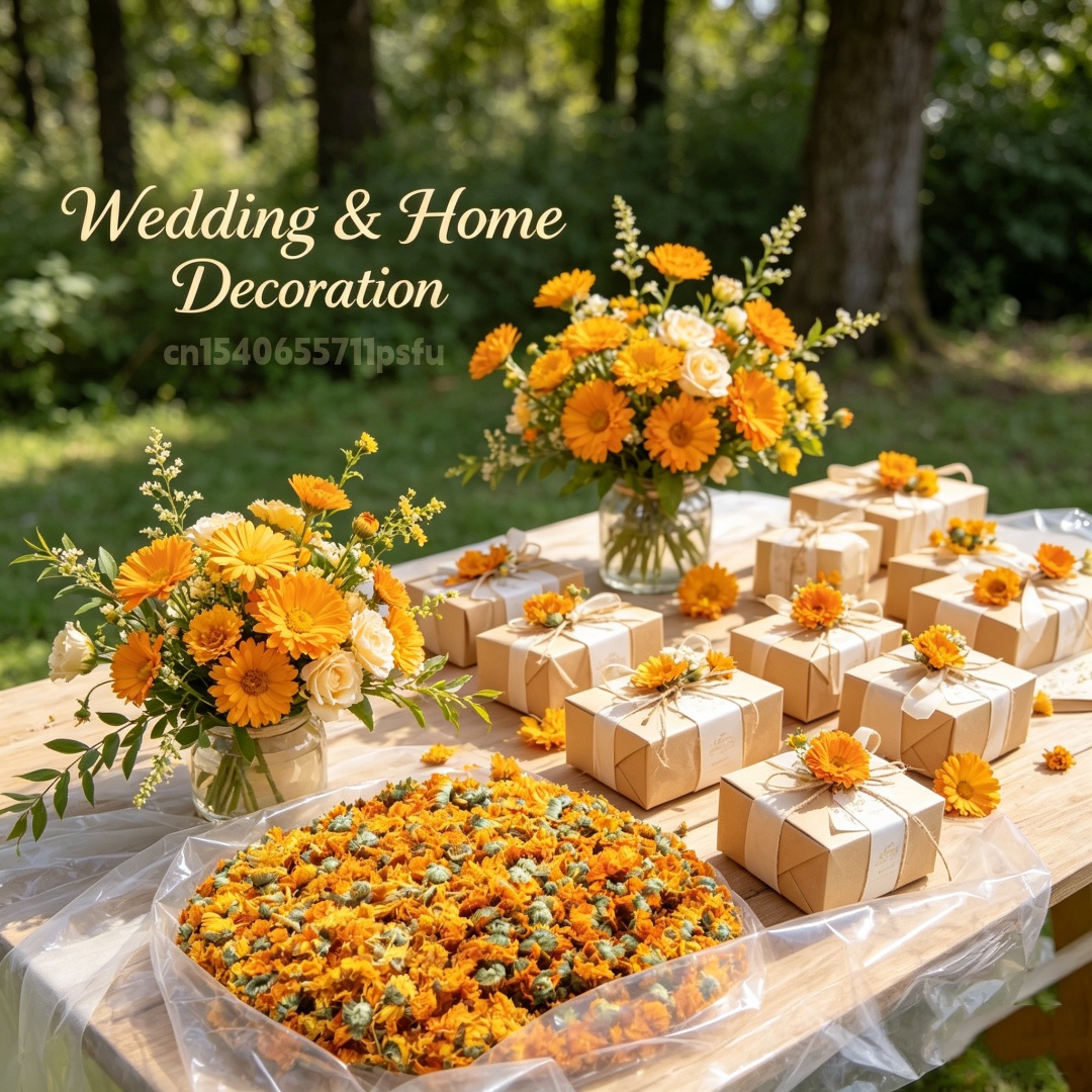 Dried Calendula Petals Yellow  - Home Fragrance Candles 评论和价格