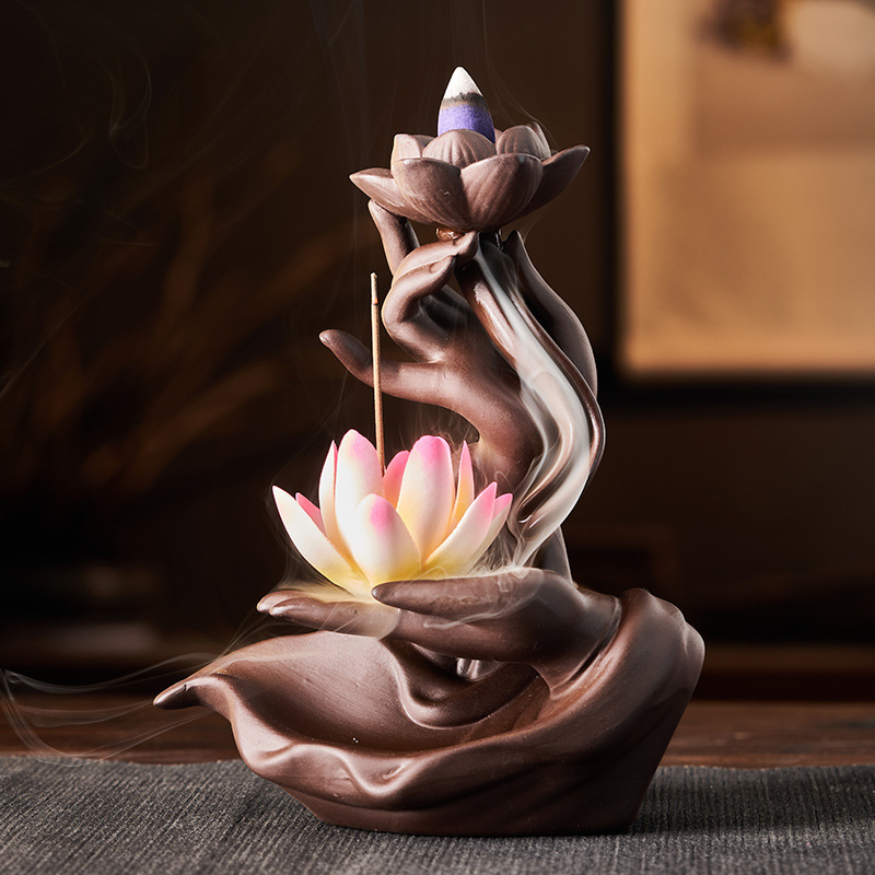 Lotus Reflux Incense Stove Bas - Home Fragrance Bergamot 评论和价格