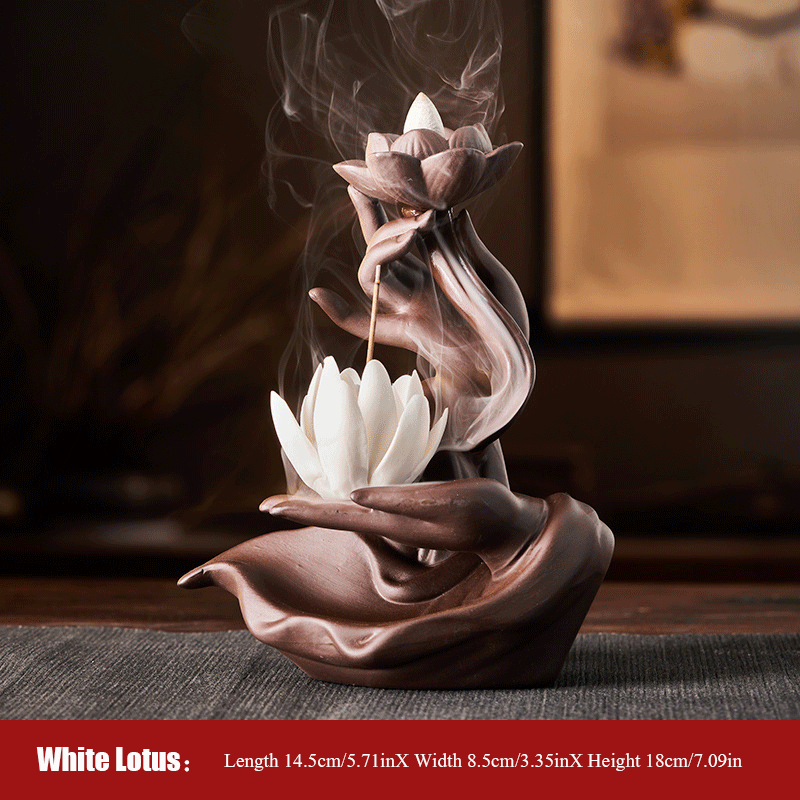 Lotus Reflux Incense Stove Bas - Home Fragrance Bergamot 评论和价格