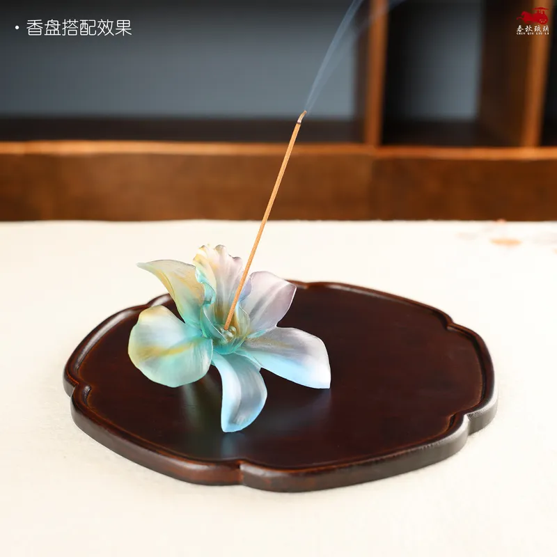 Glazed Ceramic Incense Holder  - Home Fragrance Iris 评论和价格
